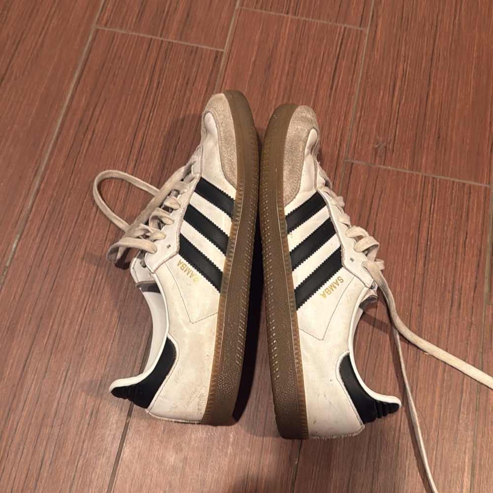Adidas Mens Samba White Casual Shoes Sneakers Size 11 View 3